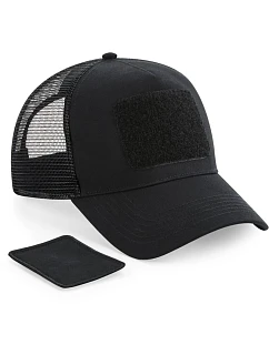 B 641 5 panelová kšiltovka Patch  black model 22433461 - Beechfield