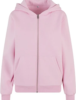 BY 290 Dámská mikina s kapucí z těžké bavlny "Fluffy" model 22469866 soft pink - Build your Brand