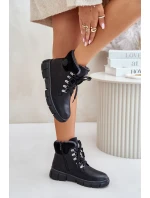 Dámské Zateplené Boty Na Zip Černé Mevanisa Dámské Zateplené Boty Na Zip Černé Mevanisa