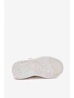Dětské tenisky na suchý zip Bílé model 22101607 - Big Star Shoes Dětské tenisky na suchý zip Bílé model 22101607 - Big Star Shoes