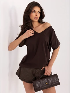 Bluzka RV BZ model 22097729 ciemny brązowy - FPrice