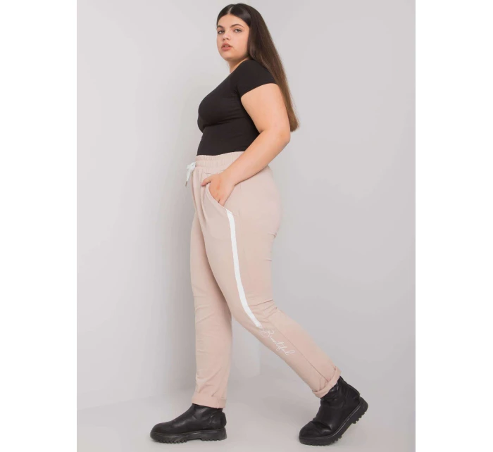 Tepláky RV DR 6876.82P béžové