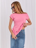 T shirt RV TS model 22200553 różowy - FPrice T shirt RV TS model 22200553 różowy - FPrice
