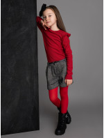 Dívčí neprůhledné punčocháče z mikrovlákna 40 Den model 17946133 Red - Yoclub