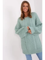 Dlouhý svetr model 185745 AT Dlouhý svetr model 185745 AT