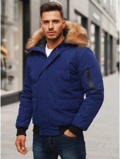 FashionStreet pánská tmavě modrá zimní bunda TX3943z