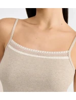 sloggi GO Ribbed Spaghetti Top - GRAY - SLOGGI GRAY - SLOGGI sloggi GO Ribbed Spaghetti Top - GRAY - SLOGGI GRAY - SLOGGI