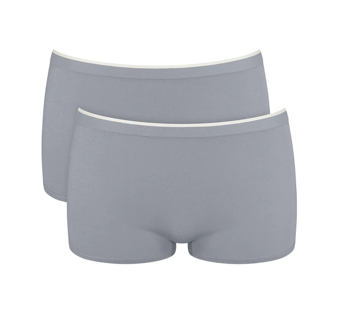 Dámské kalhotky GO Sense Short 2P - GRAY - šedé 3602 - SLOGGI