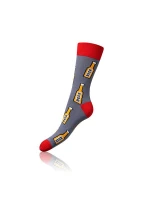 Dárková krabička zábavných crazy ponožek 4 páry CRAZY SOCKS BOX - BELLINDA - modrá Dárková krabička zábavných crazy ponožek 4 páry CRAZY SOCKS BOX - BELLINDA - modrá