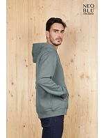 Men Pánská mikina s kapucí dusty green model 22500510 - NEOBLU Men Pánská mikina s kapucí dusty green model 22500510 - NEOBLU