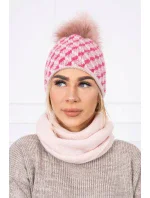 Dámská sada model 18745404 powder pink - K-Fashion Dámská sada model 18745404 powder pink - K-Fashion