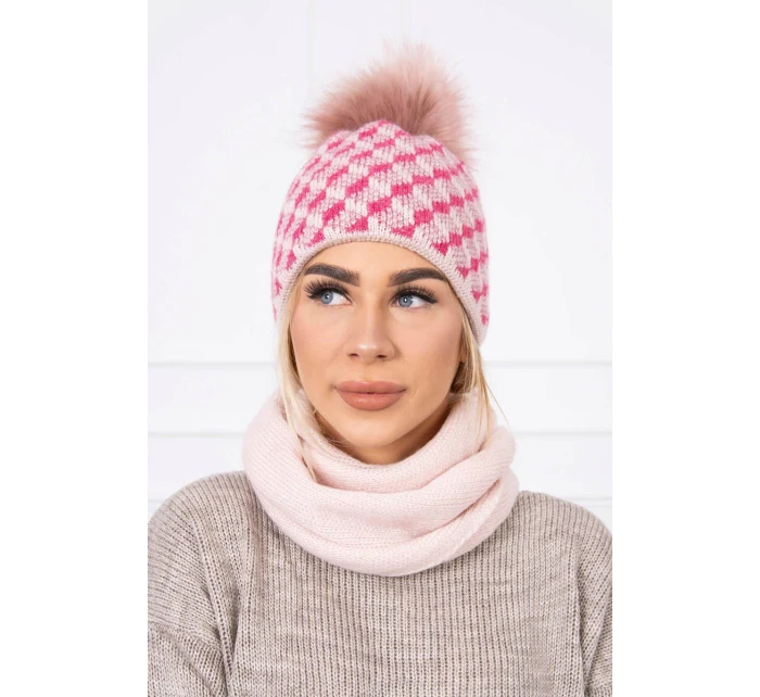 Dámská sada model 18745404 powder pink - K-Fashion Dámská sada model 18745404 powder pink - K-Fashion