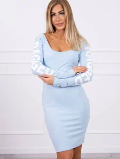 model 18746907 modré šaty - K-Fashion