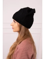 Dámská čepice Lorena K377 černá Dámská čepice Lorena K377 černá