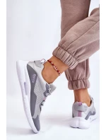 Dámská sportovní obuv Tenisky Big Star LL274371 Šedá Dámská sportovní obuv Tenisky Big Star LL274371 Šedá