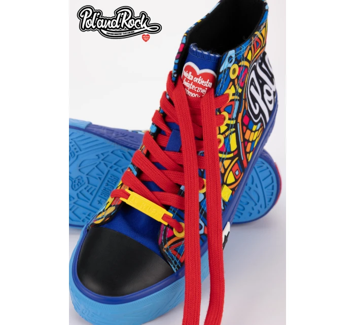 Tenisky Pol'and'Rock Festival X Big Star SS174500 Modré Tenisky Pol'and'Rock Festival X Big Star SS174500 Modré