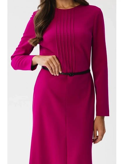 Šaty s předními  švestka model 18882487 - STYLOVE