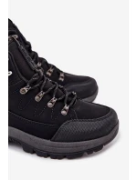 Pánské trekkingové boty Big Star - černá Pánské trekkingové boty Big Star - černá