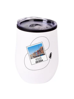 Vlastní text na cestovatelský termohrnek "bowl"