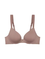 Dámská podprsenka Body Make-Up Illusion WP EX - BROWN - sv. hnědá 00ZE - TRIUMPH