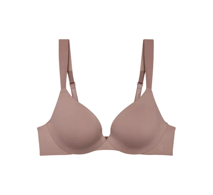 Dámská podprsenka Body Make-Up Illusion WP EX - BROWN - sv. hnědá 00ZE - TRIUMPH