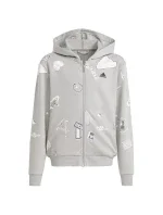 Adidas Biuv Zip Hoodie Jr IS3755 Mikina s kapucí Adidas Biuv Zip Hoodie Jr IS3755 Mikina s kapucí