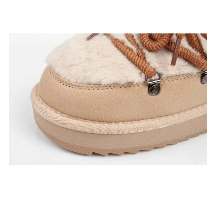 D.Franklin dámské zimní boty [DFSH370011-BEIG] dámské