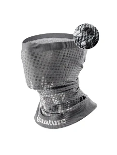 Qunature lyžařský komín 11230014001 sportovní šátek univerzální velikosti - šedý