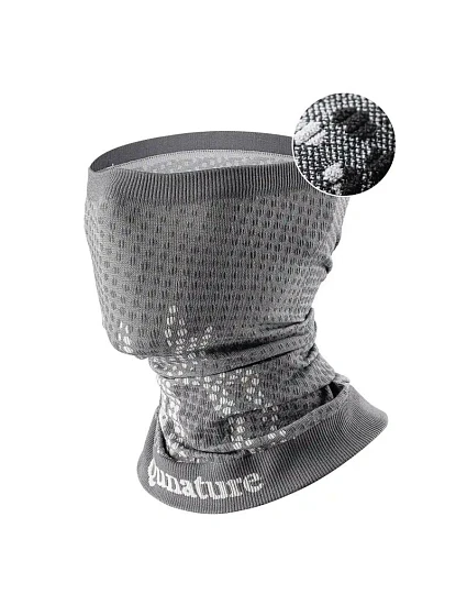 Qunature lyžařský komín 11230014001 sportovní šátek univerzální velikosti - šedý