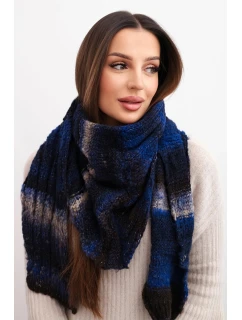 Komin dámský vlněný měkký šátek na fialový model 21865164 - K-Fashion