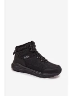 Pánské trekové boty s izolací model 21718286 Černé - Lee Cooper