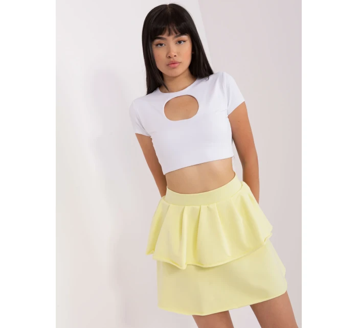 Sukně EM SD HS 20 44.13 světle žlutá