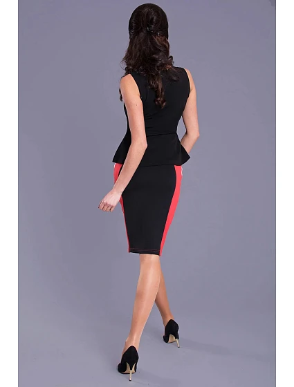 Dámský elegantní top EMAMODA černý - Černá / S - EMAMODA Dámský elegantní top EMAMODA černý - Černá / S - EMAMODA