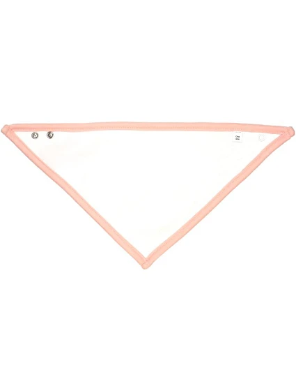 Babybugz BZ 23 Bryndák bandana 71.0023 white/powder pink