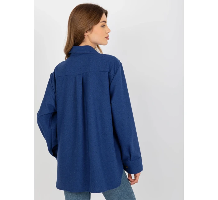 Dámská košile LK KS 509164.11 tmavě modrá - FPrice