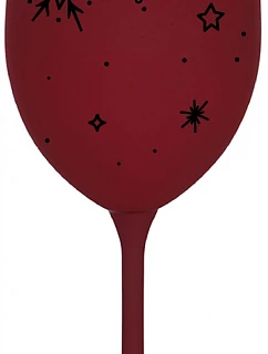 ZIMĚNKA - bordo sklenice na víno 350 ml