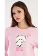 Dámské pyžamo dlouhé Kotě