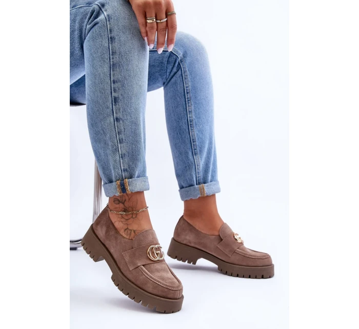 Polobotky na podpatku  model 186416 Step in style