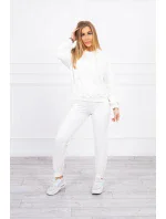 Tepláková souprava s kapucí ecru Tepláková souprava s kapucí ecru