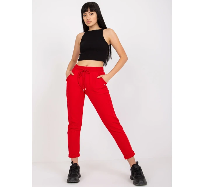 Tepláky RV DR 7806.32 červená