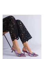 Lodičky na jehlách  fialové model 21399702 - Bellamica