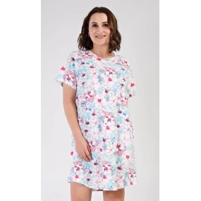 Dámská noční košile s krátkým rukávem Elen