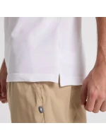 Bavlněná polokošile New Balance Pique M MT51519WT T-Shirt