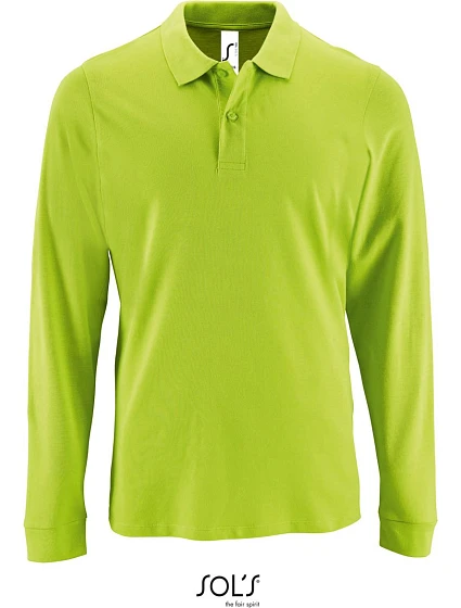 SOL'S Perfect LSL Men Pánské piqué polo s dlouhým rukávem 25.2087 apple green SOL'S Perfect LSL Men Pánské piqué polo s dlouhým rukávem 25.2087 apple green