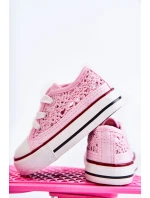 Dětské Tenisky S Růžove model 21586974 - Boto