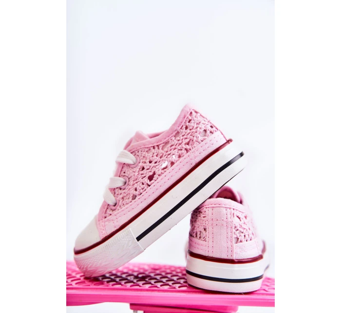 Dětské Tenisky S Růžove model 21586974 - Boto