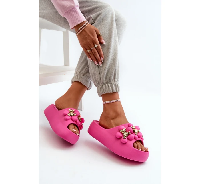 Dámské Pěnové Sandály S Ozdobami Na Podrážce model 21665967 - Boto Dámské Pěnové Sandály S Ozdobami Na Podrážce model 21665967 - Boto