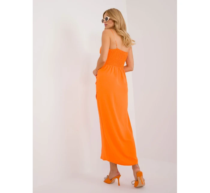 DHJ SK 18992 šaty.62 oranžová DHJ SK 18992 šaty.62 oranžová