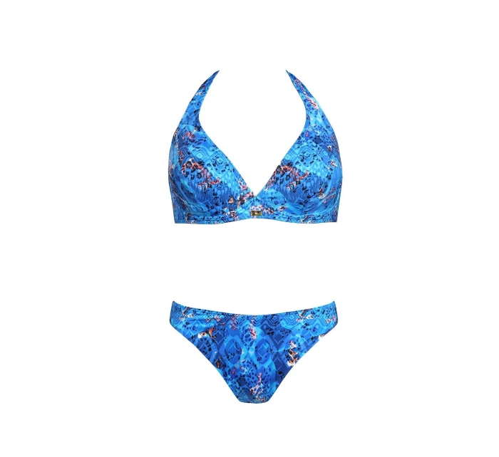 Dámské dvoudílné plavky Bora Bora 8 S115 BR8-2 Tmavě modrá vzor - Self