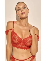 Dámská podprsenka Angel model 21744884 Červená - Kinga
